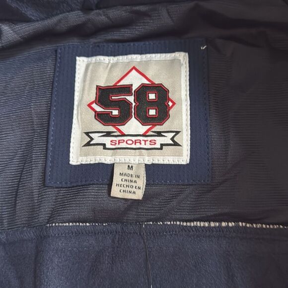 NWT Men’s 58 Sports Syracuse University Full Zipper Jacket Blue Medium‎ - Picture 5 of 13